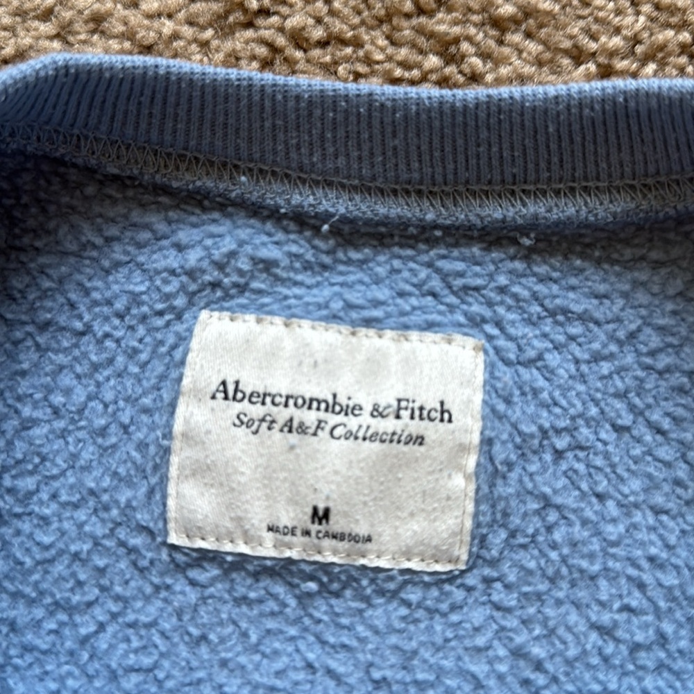 Abercrombie And Fitch Soft A&F Collection Blue Cr… - image 3